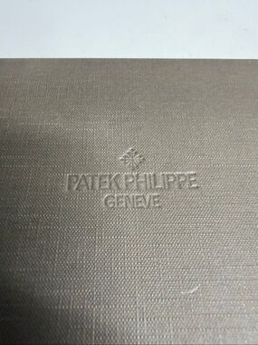 Patek Philippe Original Presentation Box Packaging With Paper